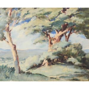Jose Palau Oller – Post Impressionist Landscape fine art Antique Art