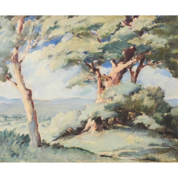 Jose Palau Oller – Post Impressionist Landscape fine art Antique Art 3