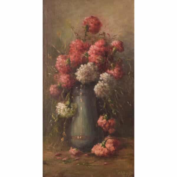 Still Life with Hydrangeas fine art Antique Art 3