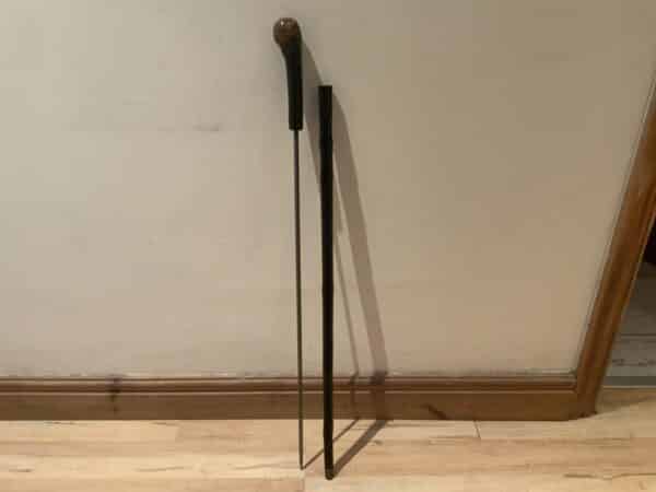 Irish Blackthorn Gentleman’s walking stick sword stick Miscellaneous 14