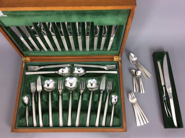 Vintage Viners Cutlery Set cutlery Antique Collectibles 11