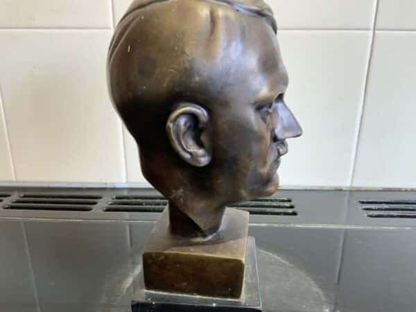 Hitler Bronze Bust Antique Sculptures 6