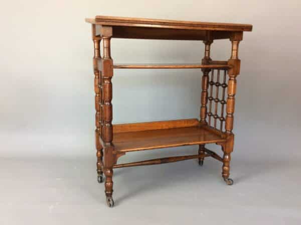 Leonard Wyburd for Liberty & Co Reading Table Leonard Wyburn Antique Furniture 3