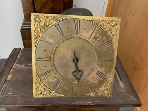 Mahogany Brass Faced Long cased clock circa 1800’s - Image 19