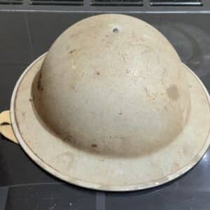 8th army British Soldiers steel Brodie Helmet Antique Collectibles