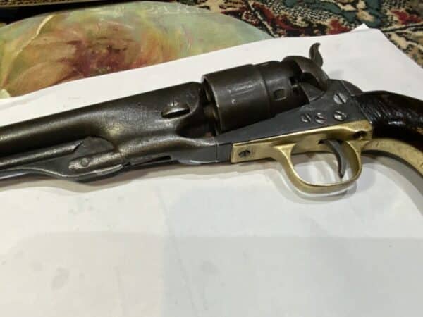 Colt Dragoon 1851 .44 cap & ball six shot revolver Antique Guns 27