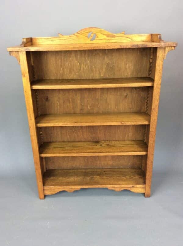 Arts and Crafts Oak Bookcase Arts and Crafts Antique Bookcases 3