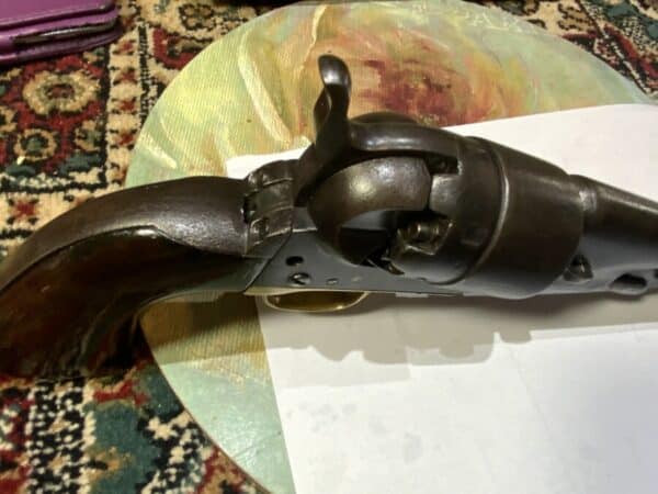 Colt Dragoon 1851 .44 cap & ball six shot revolver Antique Guns 24