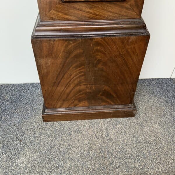 Mahogany Brass Faced Long cased clock circa 1800’s Antique Clocks 4