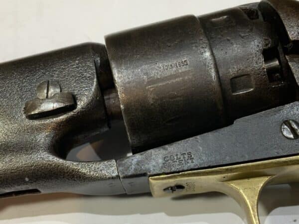 Colt Dragoon 1851 .44 cap & ball six shot revolver Antique Guns 11
