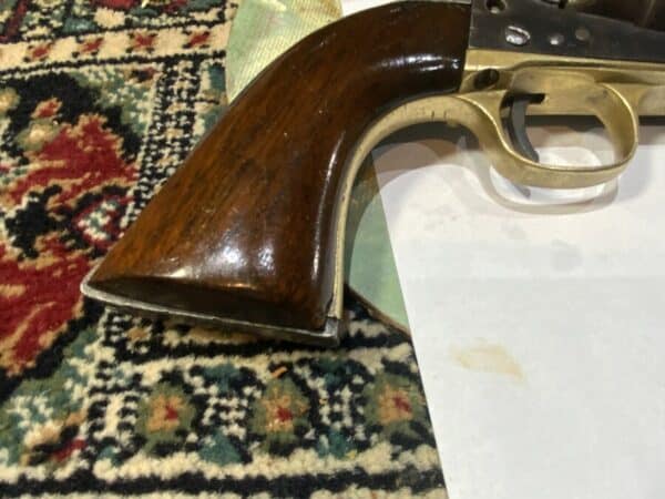 Colt Dragoon 1851 .44 cap & ball six shot revolver Antique Guns 20