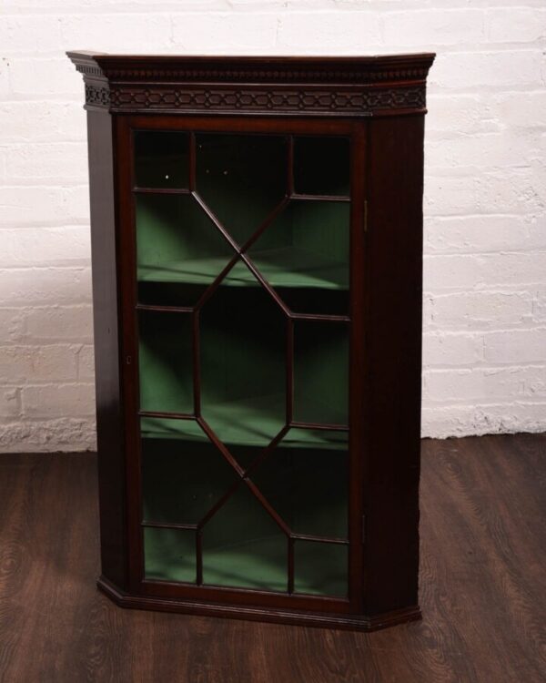 Edwardian Mahogany Corner Cabinet SAI1252 Antique Cabinets 3