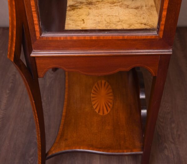 Edwardian Mahogany Display Cabinet SAI1662 Antique Cabinets 14