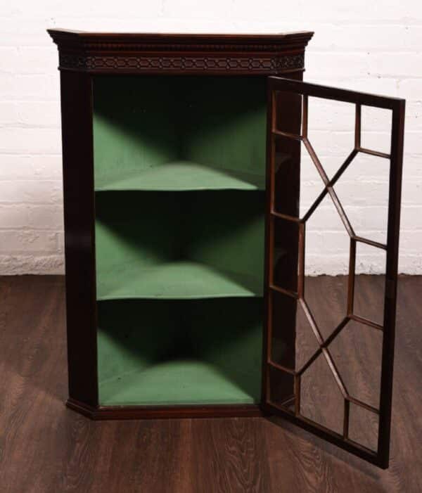 Edwardian Mahogany Corner Cabinet SAI1252 - Image 5
