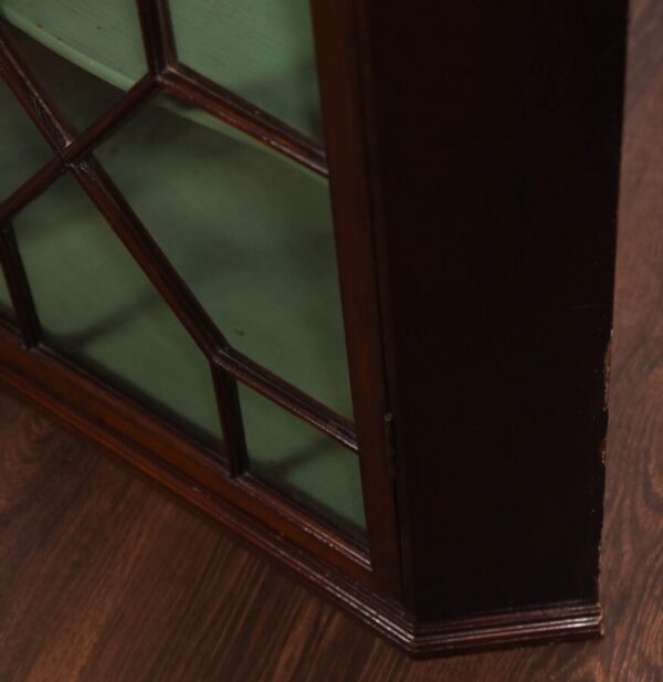 Edwardian Mahogany Corner Cabinet SAI1252 - Image 8