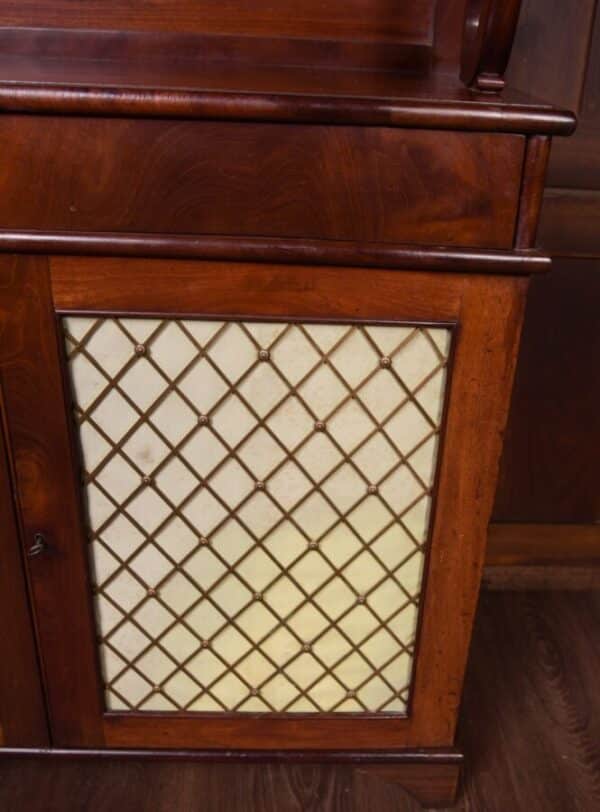 Regency Mahogany Side Board/ Side Cabinet SAI1806 Antique Cabinets 20