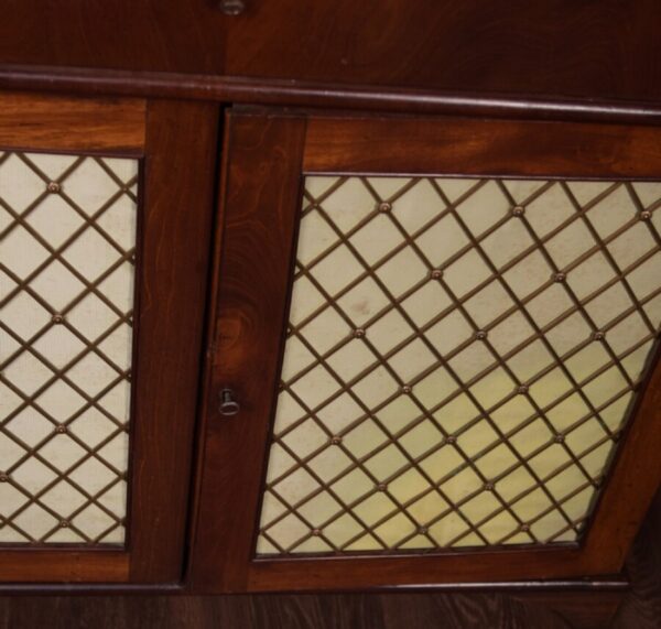 Regency Mahogany Side Board/ Side Cabinet SAI1806 Antique Cabinets 6