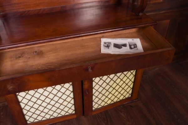 Regency Mahogany Side Board/ Side Cabinet SAI1806 Antique Cabinets 10