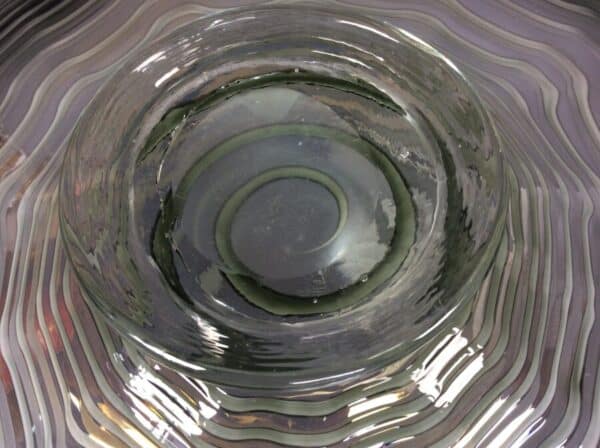 Mid Century Large Studio Art Glass Bowl - Image 6