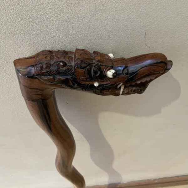 CHINESE DRAGON HANDLE GENTLEMAN’S WALKING STICK - Image 12
