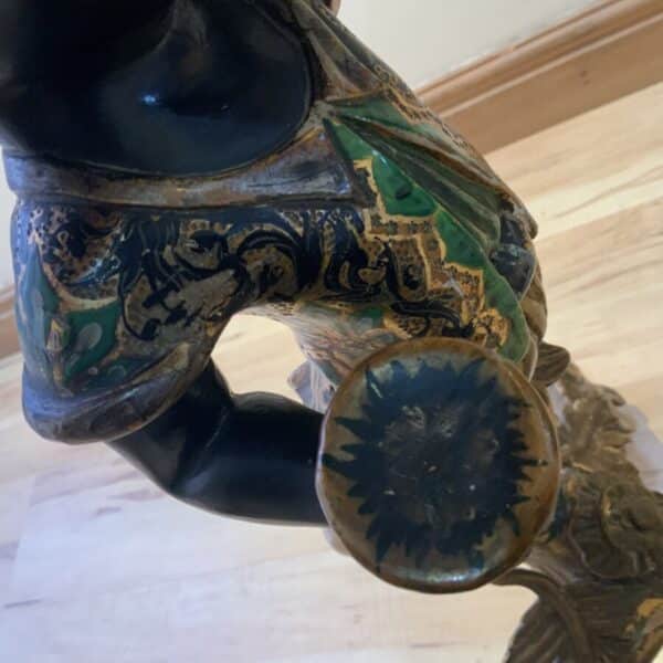 Blackamoor Candle stand circa 1800’s - Image 22