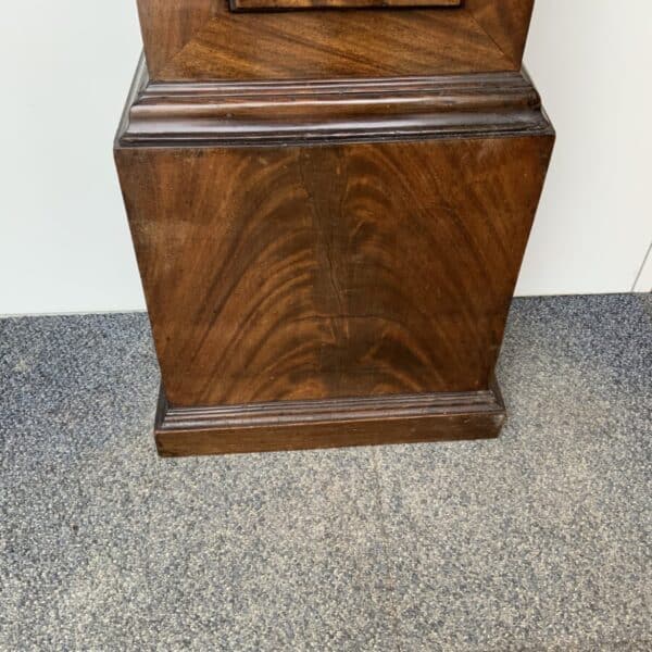 Mahogany Brass Faced Long cased clock circa 1800’s Antique Clocks 5