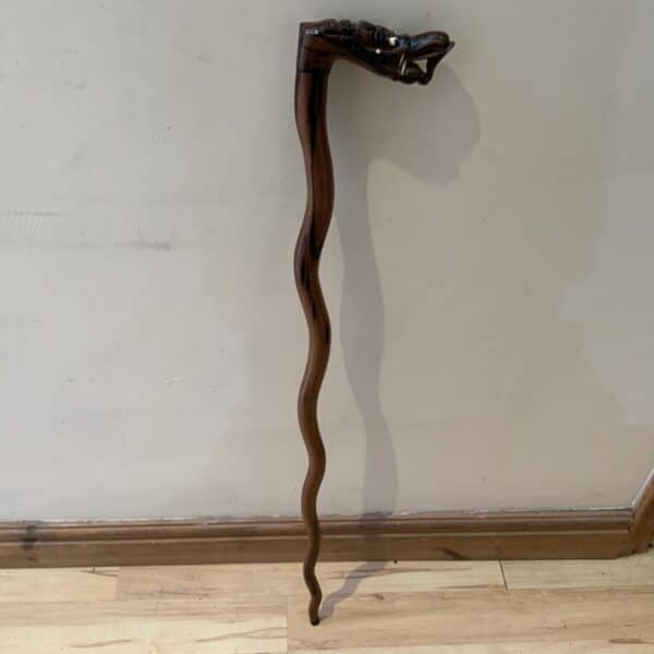 CHINESE DRAGON HANDLE GENTLEMAN’S WALKING STICK - Image 11