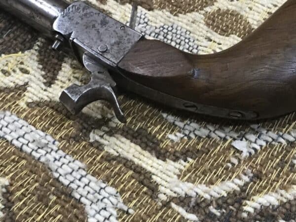 Percussion pistol rare single shot belt pistol circa 1840’s Antique Guns 16