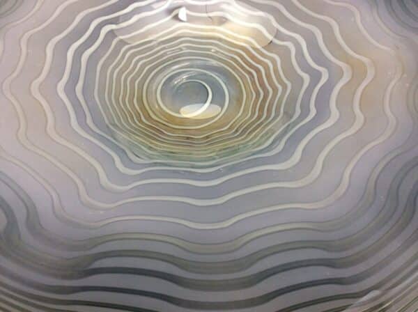 Mid Century Large Studio Art Glass Bowl - Image 3