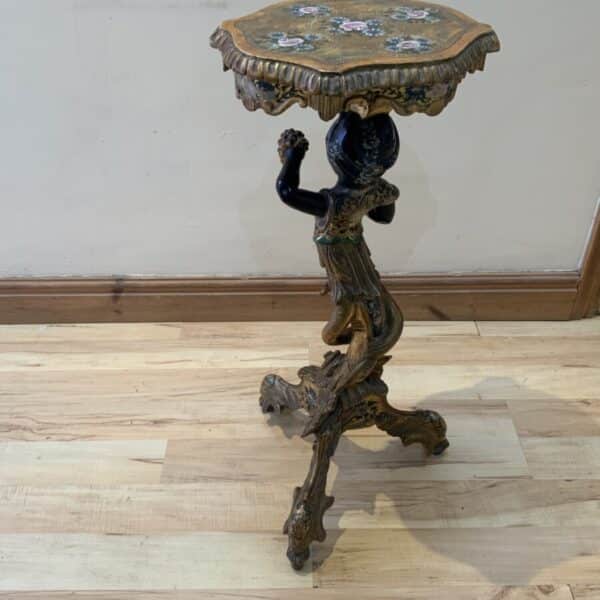 Blackamoor Candle stand circa 1800’s Antique Furniture 19