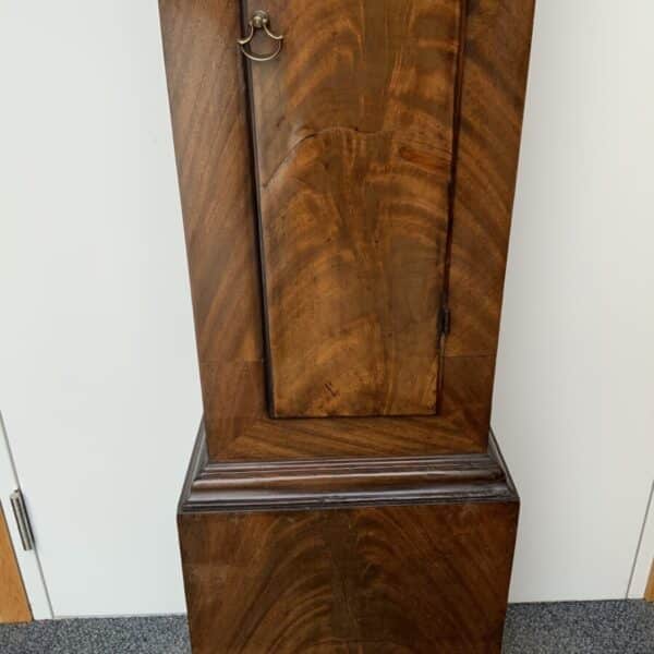 Mahogany Brass Faced Long cased clock circa 1800’s - Image 5