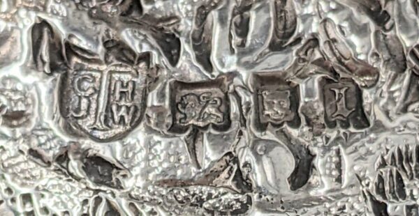 Antique Solid Silver Car Mascot Fighting Cock on Radiator Cap & Stand - Image 3