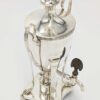 Irish 1907 Antique Solid Silver Samovar Urn & Burner 1710g 2 Pint - Image 4