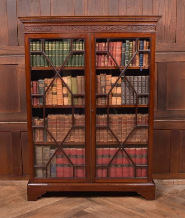 Edwardian Mahogany Bookcase SAI2636 Antique Bookcases 3