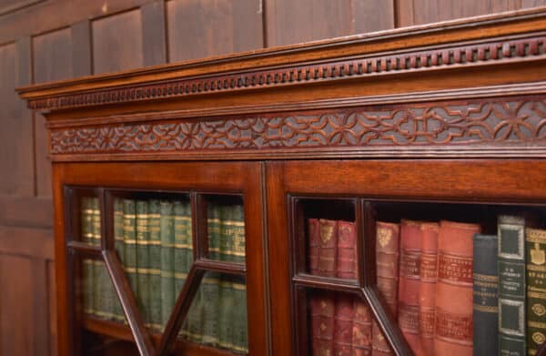 Edwardian Mahogany Bookcase SAI2636 - Image 7