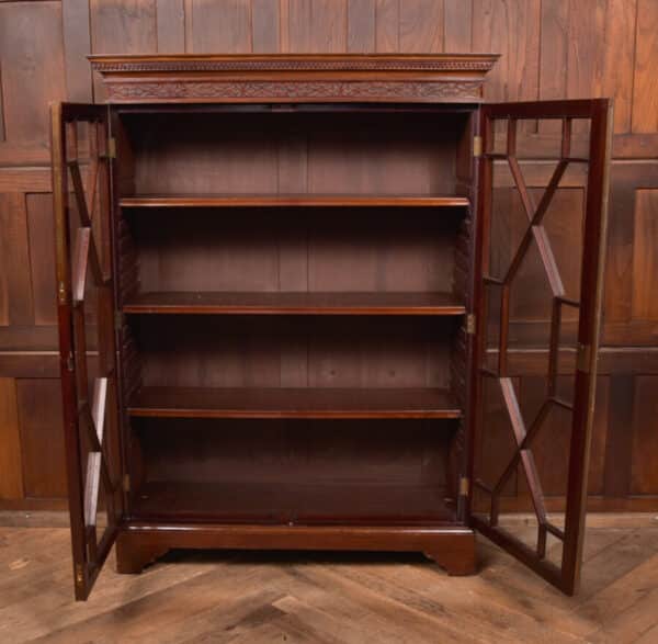 Edwardian Mahogany Bookcase SAI2636 - Image 4