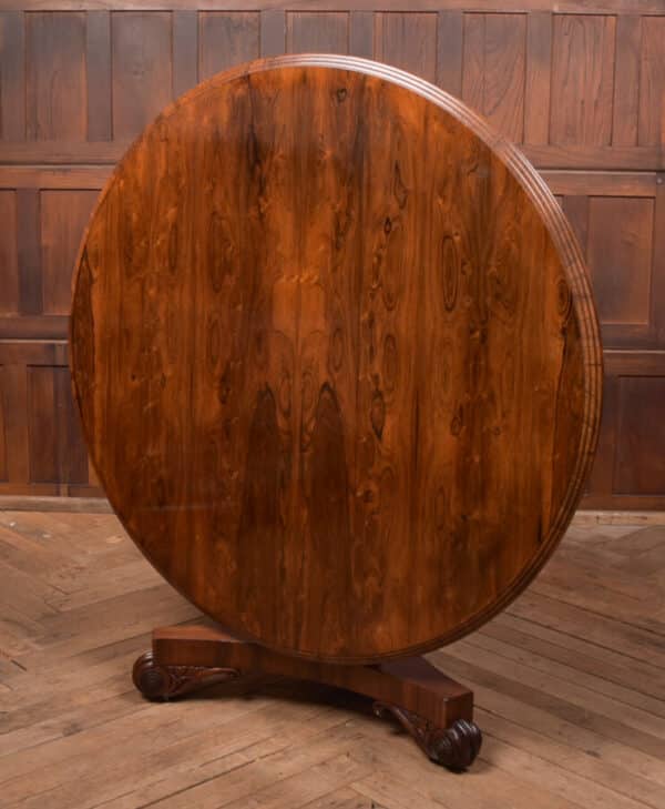 William IV Rosewood Snap Top Table SAI2638 Antique Furniture 4