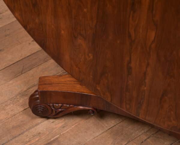 William IV Rosewood Snap Top Table SAI2638 Antique Furniture 12