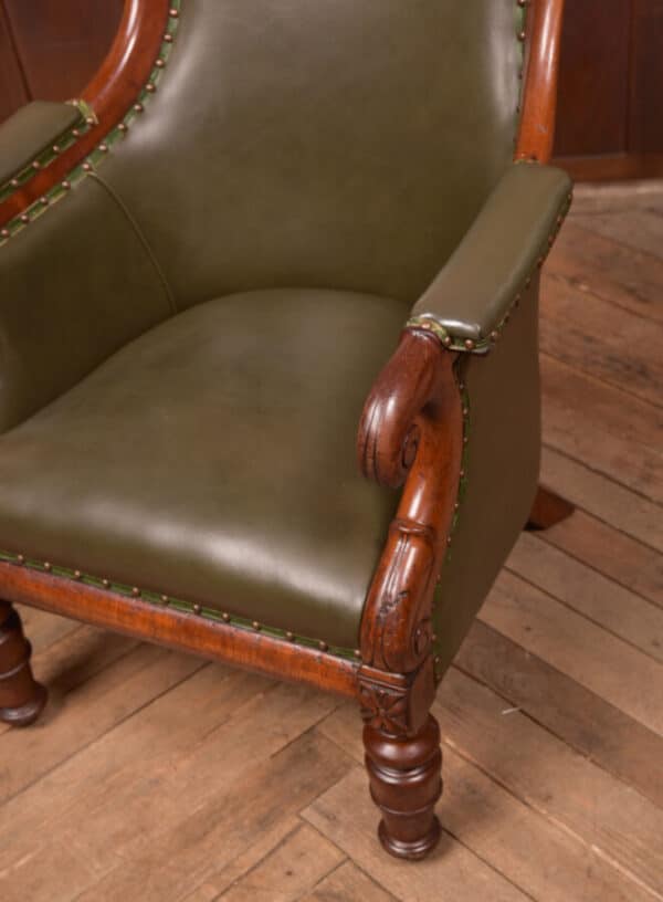 Victorian Red Walnut Arm Chair SAI2639 - Image 2
