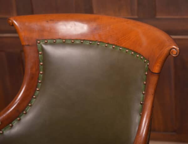 Victorian Red Walnut Arm Chair SAI2639 - Image 3