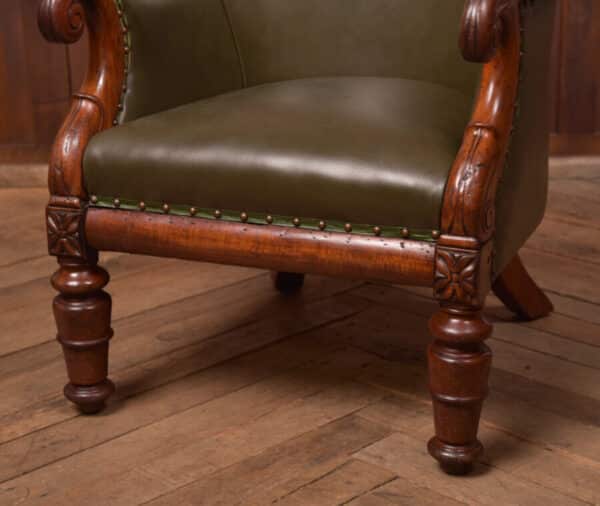 Victorian Red Walnut Arm Chair SAI2639 - Image 4