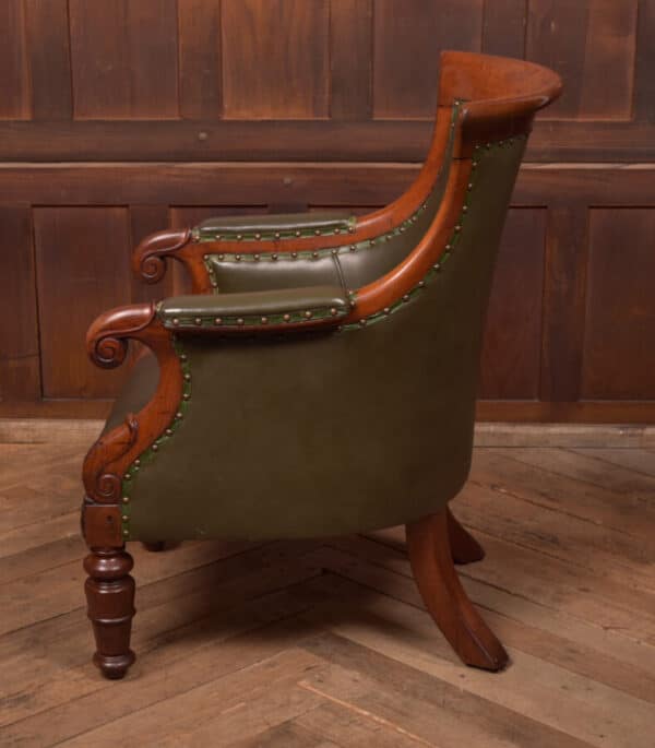 Victorian Red Walnut Arm Chair SAI2639 - Image 7