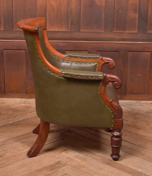 Victorian Red Walnut Arm Chair SAI2639 - Image 9