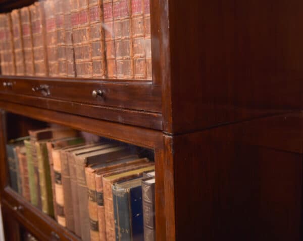 Lebus 4 Sectional Bookcase SAI2640 Harris Lebus Antique Bookcases 13