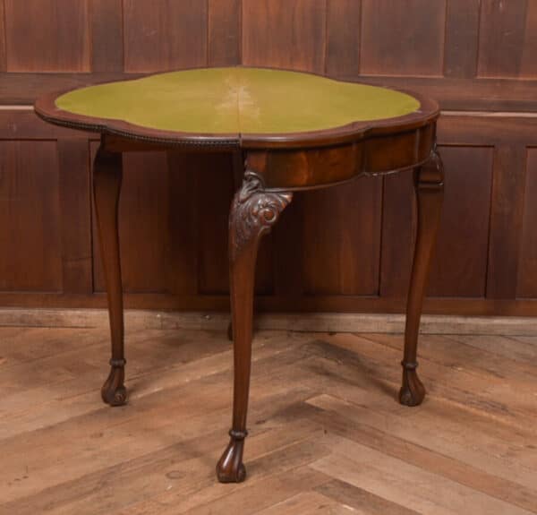 Edwardian Demi Lune Card Table SAI2641 - Image 12