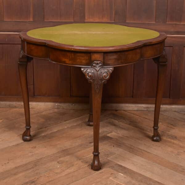 Edwardian Demi Lune Card Table SAI2641 Antique Tables 12