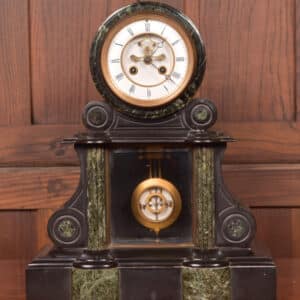 Victorian French Marble Clock Pinchon, Fils, Paris SAI2643 Antique Clocks