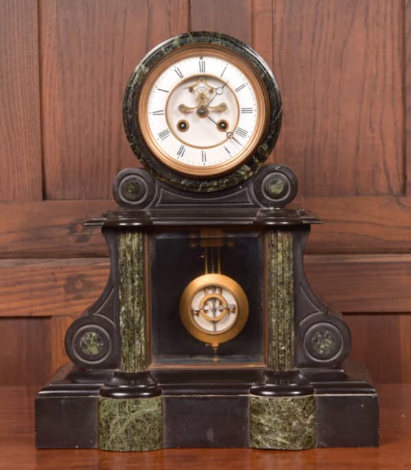 Victorian French Marble Clock Pinchon, Fils, Paris SAI2643
