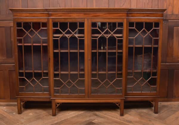 Mahogany Chinese Chippendale Style Bookcase/ Display Cabinet SAI2644 Antique Bookcases 25