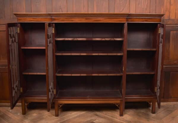 Mahogany Chinese Chippendale Style Bookcase/ Display Cabinet SAI2644 Antique Bookcases 16